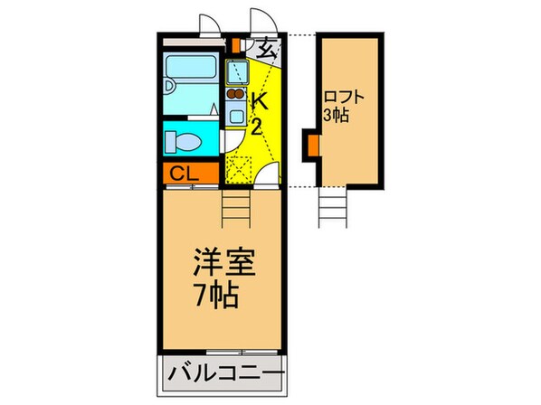 Ｍｓキューブの物件間取画像